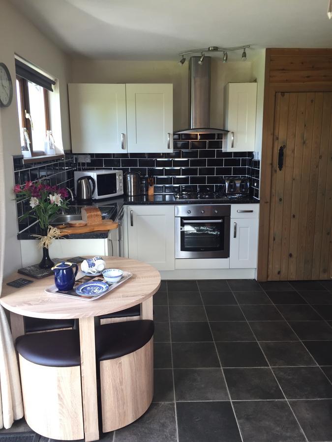 Swansea Log Cabin Pontardawe Exterior foto